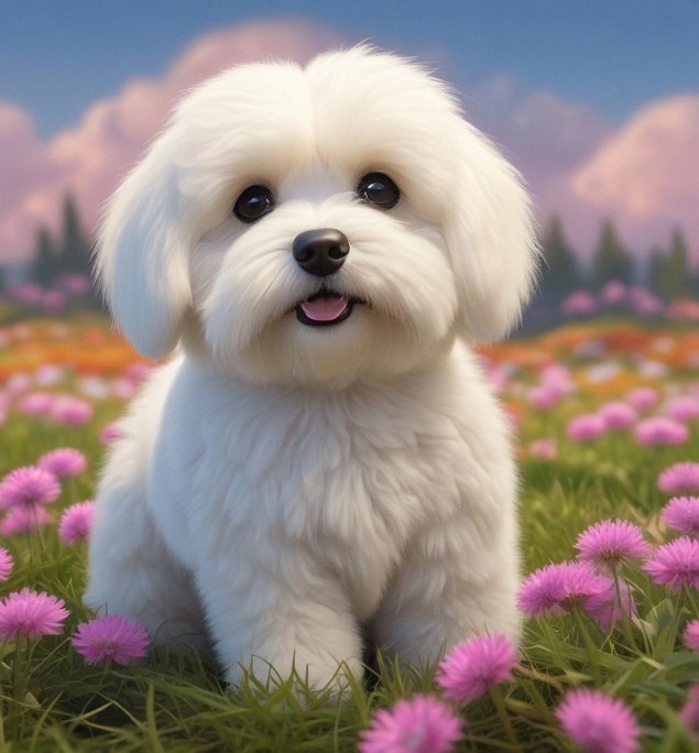 chien coton de Tuléar